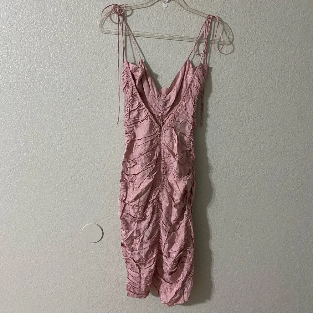 For Love & Lemons / Soraya Midi Dress / Pink
